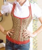 Corsete leopardo